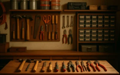 Organiser son atelier de bricolage : les clés d’un espace fonctionnel et optimisé