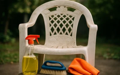 Les Meilleures Méthodes pour Nettoyer vos Chaises de Jardin en 2025