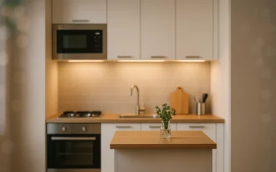 Les astuces pour aménager une petite cuisine fonctionnelle