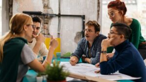 coworking en équipe
