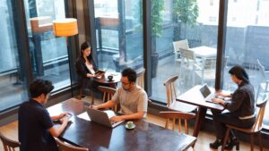 salon de coliving