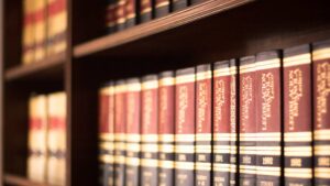 bibliothèque de livre de droit