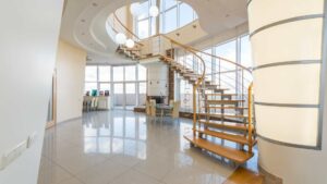 résidence secondaire avec une décoration moderne
