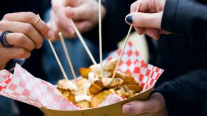 streetfood de patate au fromage