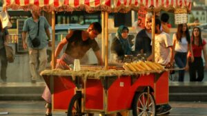food truck dans la rue