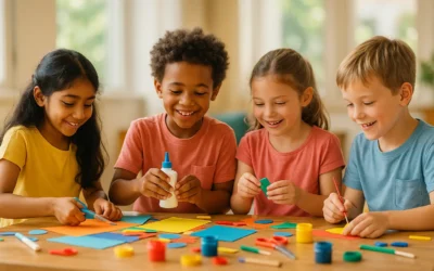 Projets de Bricolage Éducatifs pour Enfants : Stimuler la Créativité par le DIY