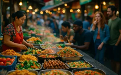 La Gastronomie de Rue: Un Voyage Culinaire Autour du Monde en 2025